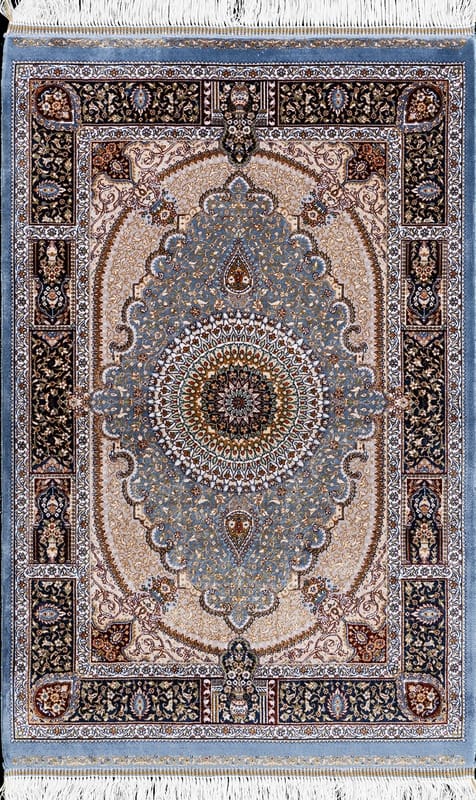 Ghom Dahlia Teppich  90x60 - Image 1
