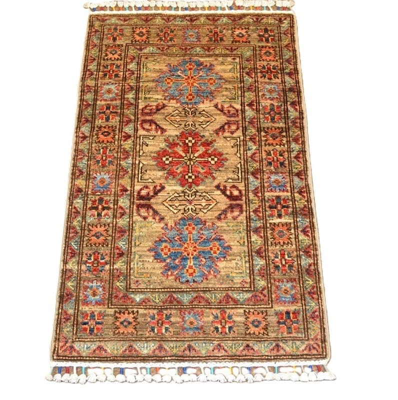 Ariana-Kazak Carpet  97x61 - Image 1