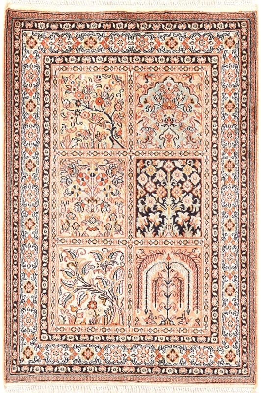 Kahmir Silk Teppich 93x62 - Image 1
