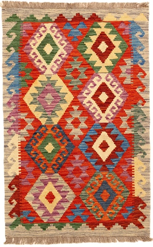 Kelim Teppich 123x79 - Image 1