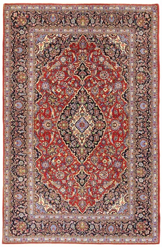 Keshan Carpet 222x142 - Image 1