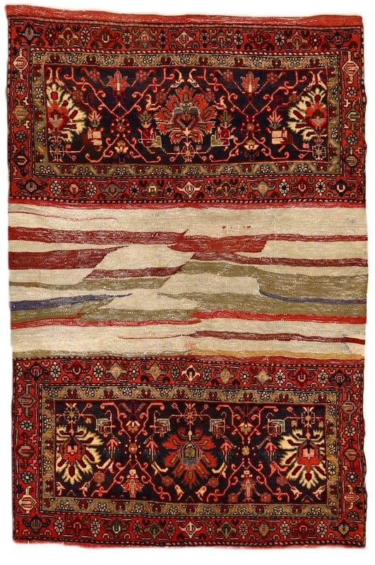 Heriz Antique Carpet 204x140 - Image 1