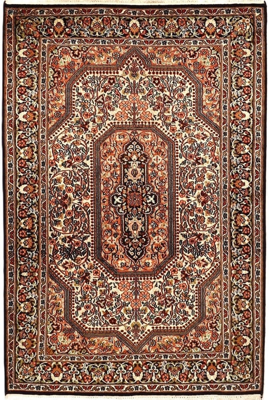 Kashmir Silk Carpet 122x83 - Image 1