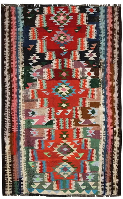 Kelim Carpet 296x188 - Image 1