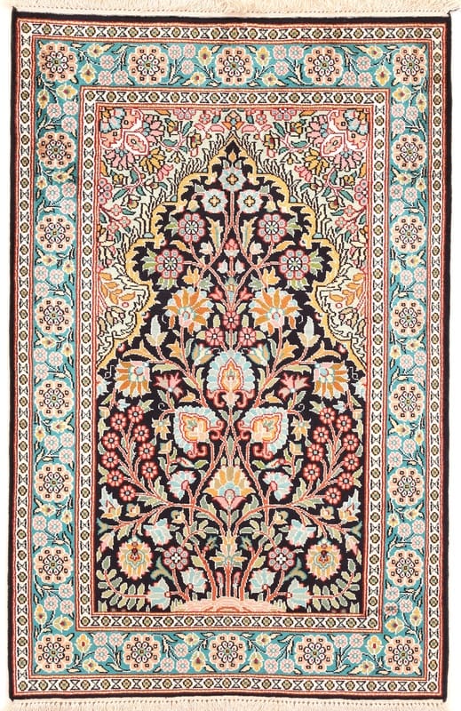 Kahmir SeideTeppich118x76 - Image 1