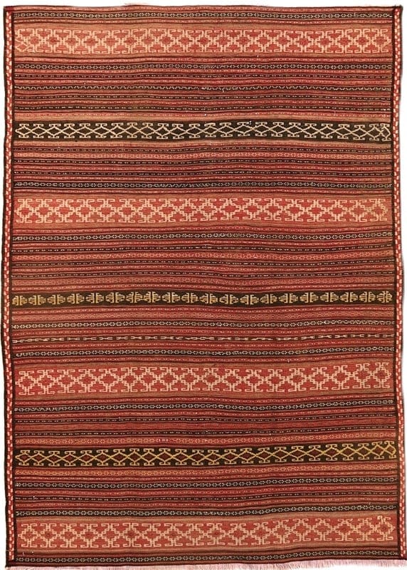 Kilim Fars Carpet  161x114 - Image 1