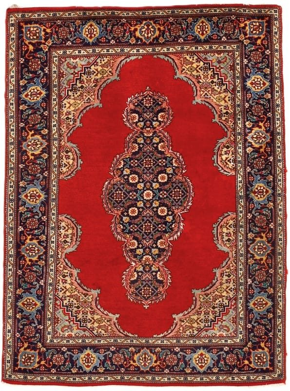 Tabriz 50Raj Carpet  91x67 - Image 1