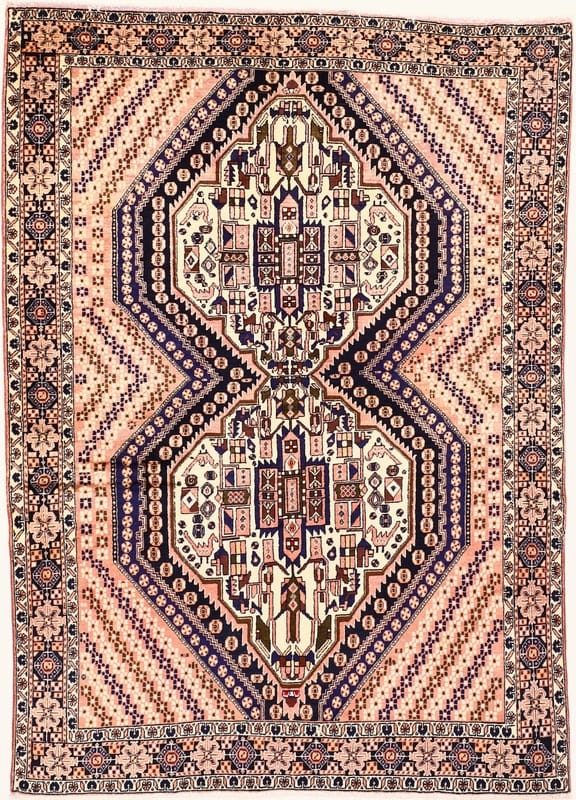 Afshar Teppich 210x152 - Image 1