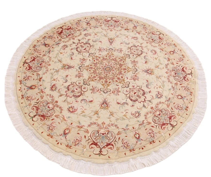 Tabriz50Raj Carpet 150x150 - Image 1