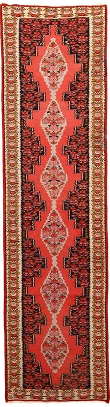 Kilim Senneh Carpet  270x70 - Image 1