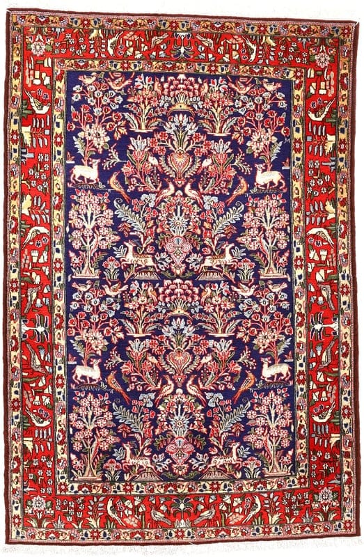 Ghom Teppich  206x138 - Image 1