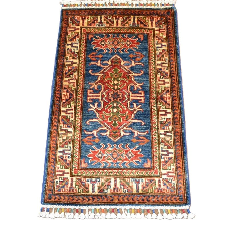 Ariana-Kazak Carpet  97x59 - Image 1