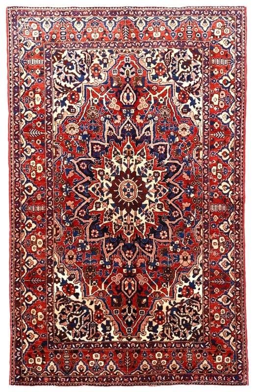 Bakhtiar Antike Teppich  250x154 - Image 1