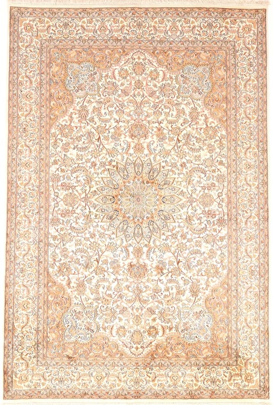 Kashmir Seide Teppich 271x182 - Image 1