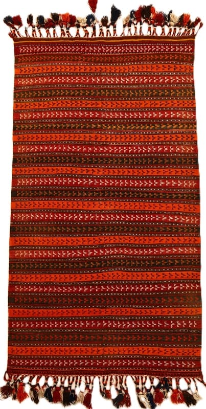 Kelim Fars Teppich 242x135 - Image 1