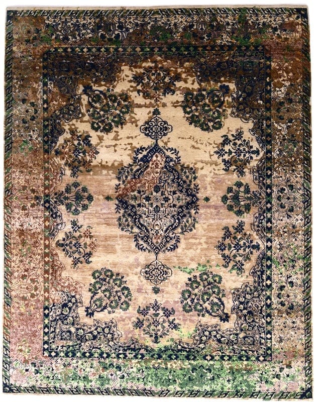 Modern Lotus Teppich 307x243 - Image 1