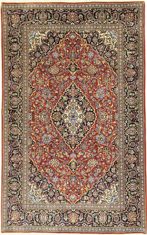Kashan Carpet  220x136 - Image 1