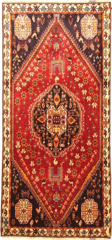 Ghashghai Carpet 214x99 - Image 1
