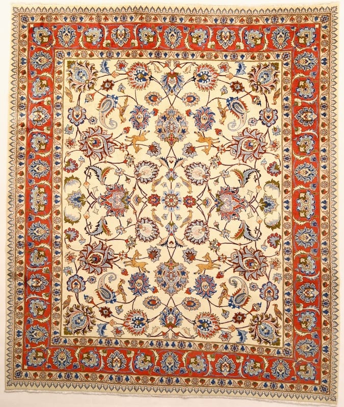 Tabriz Teppich 290x245 - Image 1