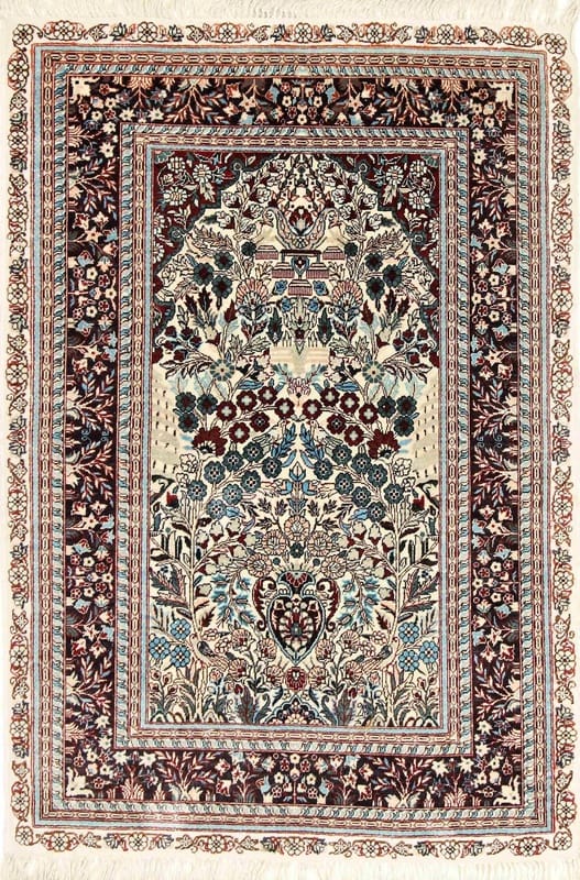Hereke Seide 93x63 - Image 1
