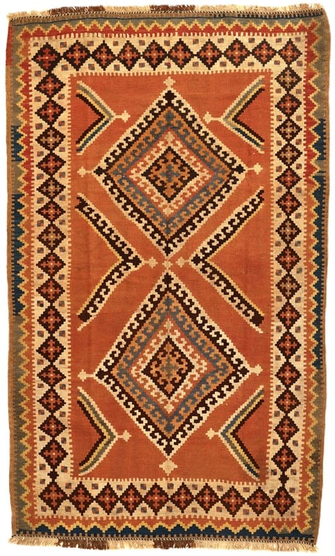 Kelim Fars Teppich 250x150 - Image 1