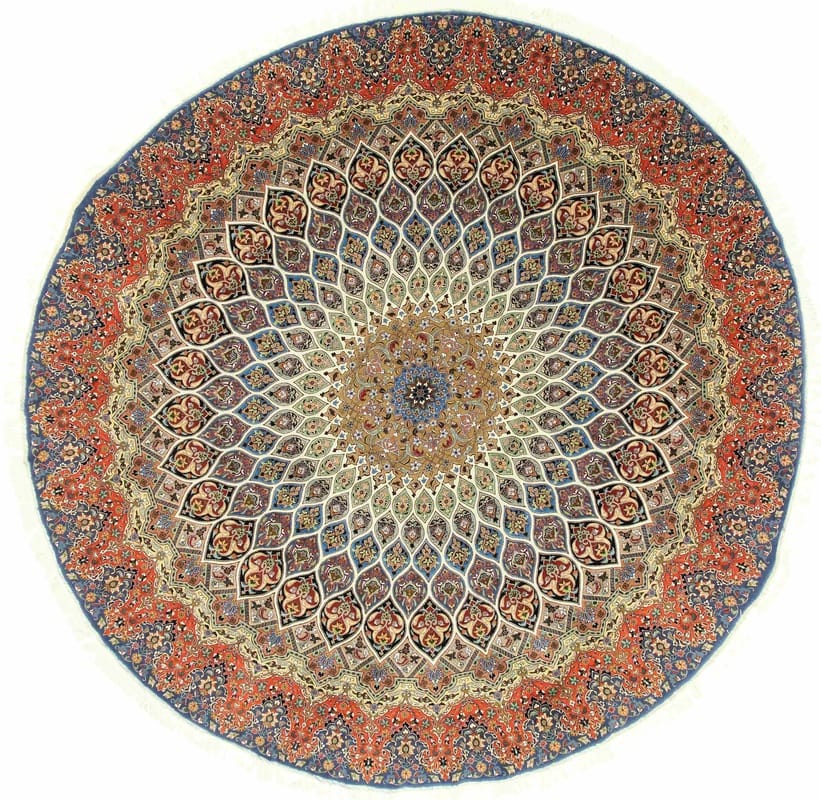 Tabriz 50 Raj Carpet  300x300 - Image 1
