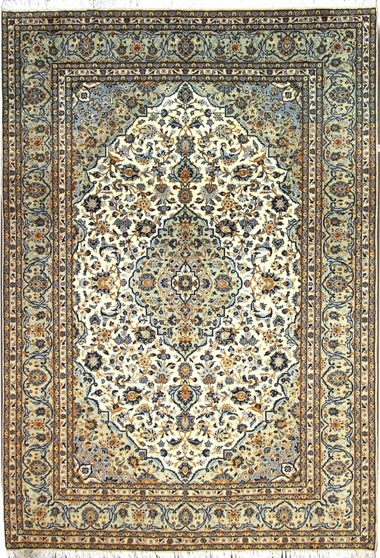 Kashan Carpet 366x250 - Image 1