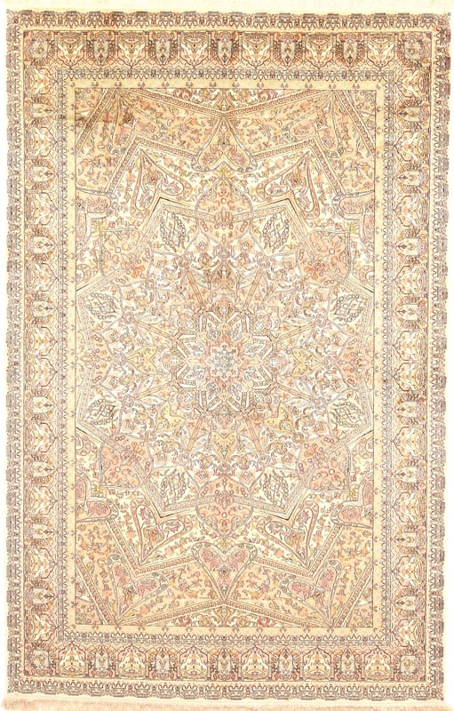 Kashmir Seide Teppich 281x180 - Image 1