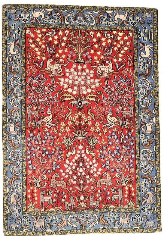 Ghom Teppich 157x108 - Image 1