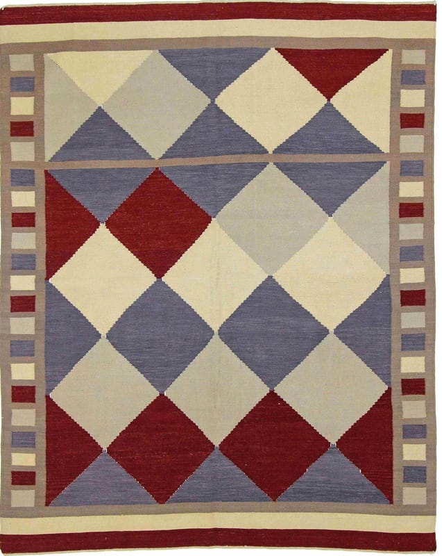 Kelim Afghan Carpet 238x193 - Image 1
