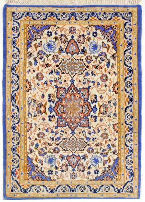 Isfahan Carpet  97x63 - Image 1