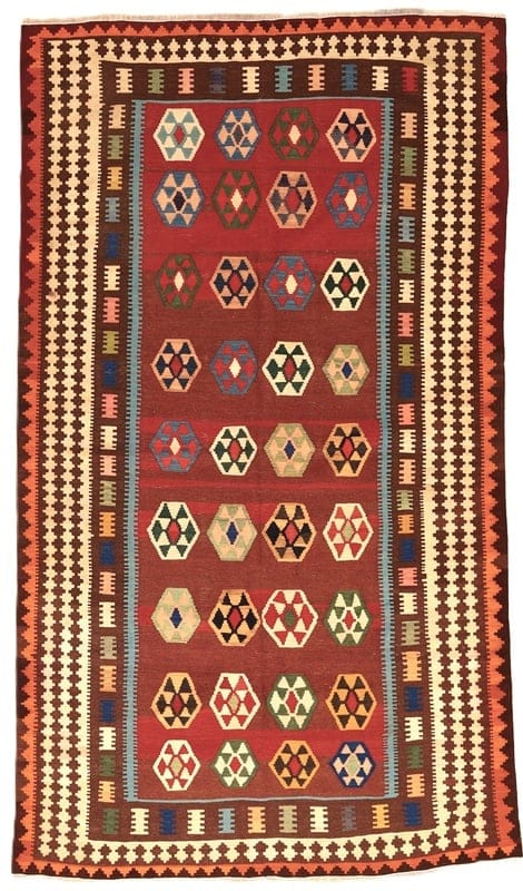 Kelim Fars Teppich 295x170 - Image 1