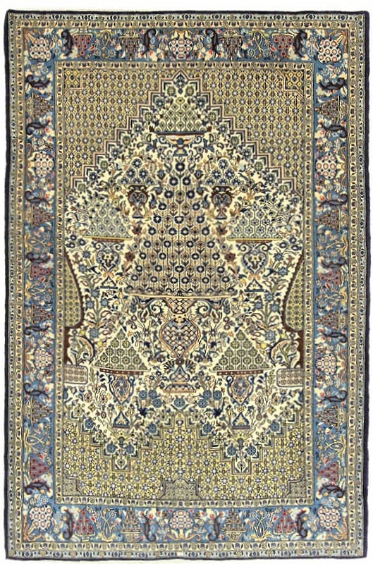 Ghom Teppich 216x141 - Image 1