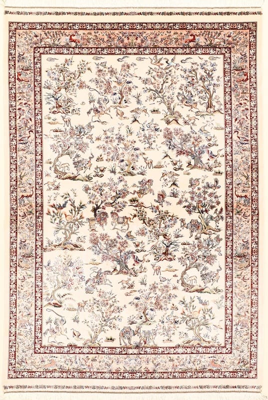 Qom Dising Carpet  180x120 - Image 1