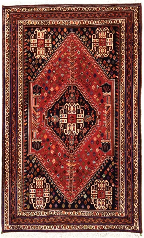 Ghashghai Kashkuli Carpet 164x98 - Image 1