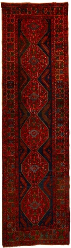 Meshkien Antique Carpet  378x105 - Image 1