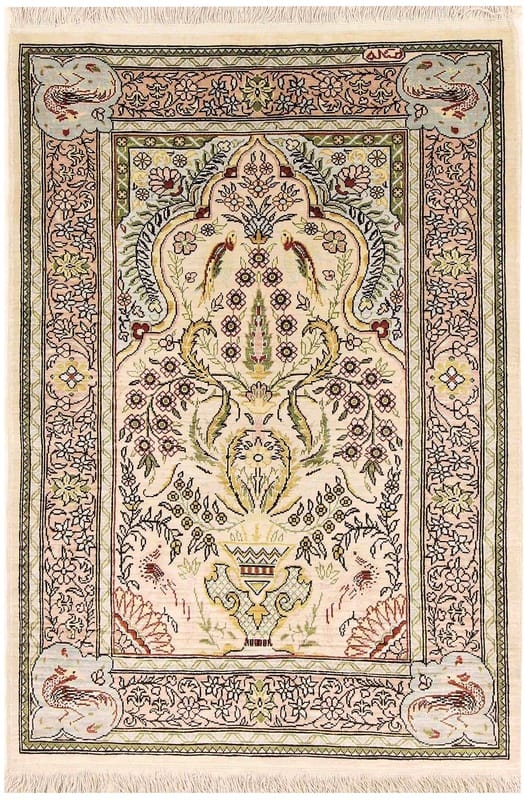Hereke Seide 76x53 - Image 1