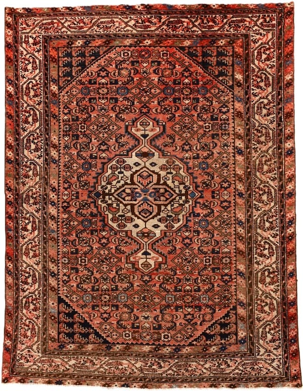 Antike  Hosenabad Teppich 189x145 - Image 1