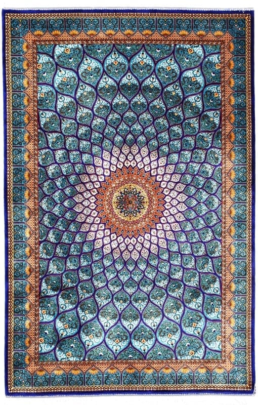 Ghom Geometric design Teppich 150x100 - Image 1