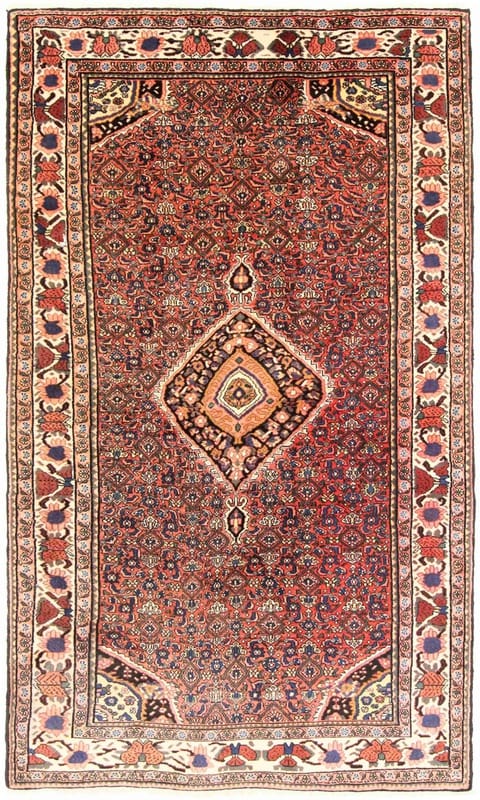 Antique Bidjar Carpet 216x127 - Image 1