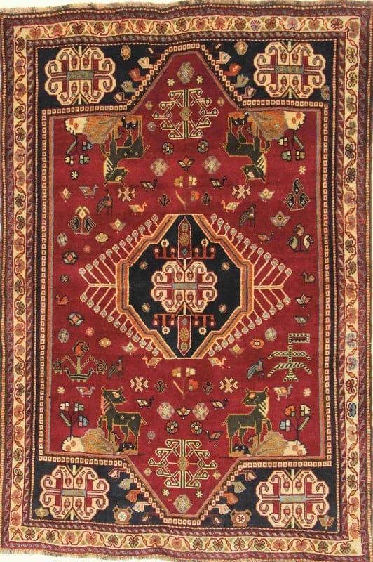 Ghashghai Teppich 184x124 - Image 1