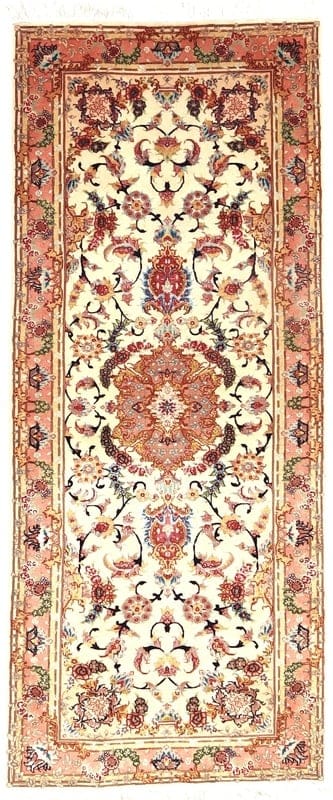 Tabriz50 carpet 191x78 - Image 1