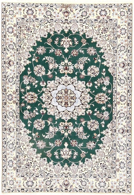 Nain 6 La Habibian Carpet  158x110 - Image 1