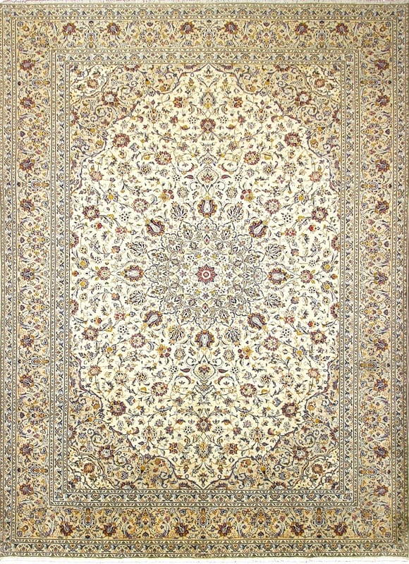 Kashan Carpet 413x298 - Image 1