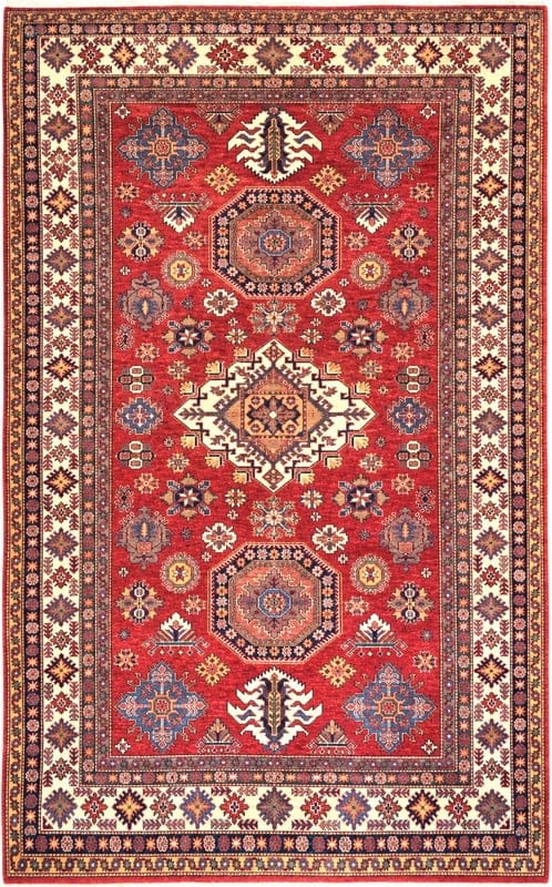Ariana-Kazak Carpet  299x200 - Image 1