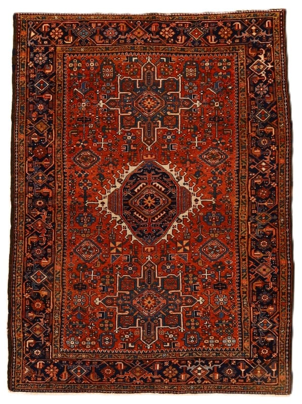 Heriz Antike Teppich 185x140 - Image 1