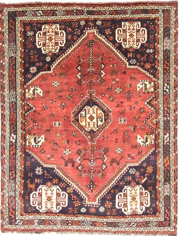 Ghashghai Teppich 203x157 - Image 1
