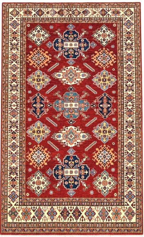 Ariana-Kazak Carpet  292x209 - Image 1