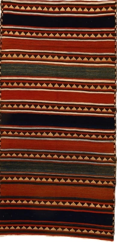 Kelim  Fars Teppich  201x100 - Image 1