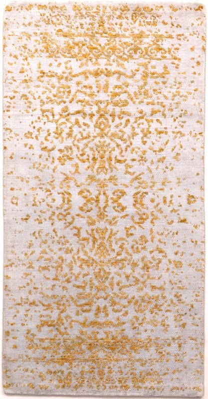 Modern Lotus Carpet 140x71 - Image 1